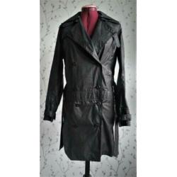 RELIGION Zwarte, Dunne Trenchcoat maat M