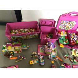 Lego juniors boerderij, kasteel, ariel, winkel, strand, huis
