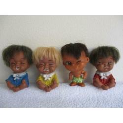 Vintage ANEKONA HAWAII dolls/ popjes uit de jaren 60/70!