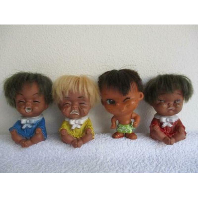 Vintage ANEKONA HAWAII dolls/ popjes uit de jaren 60/70!