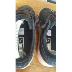 Puma platform sneakers suède maat 36