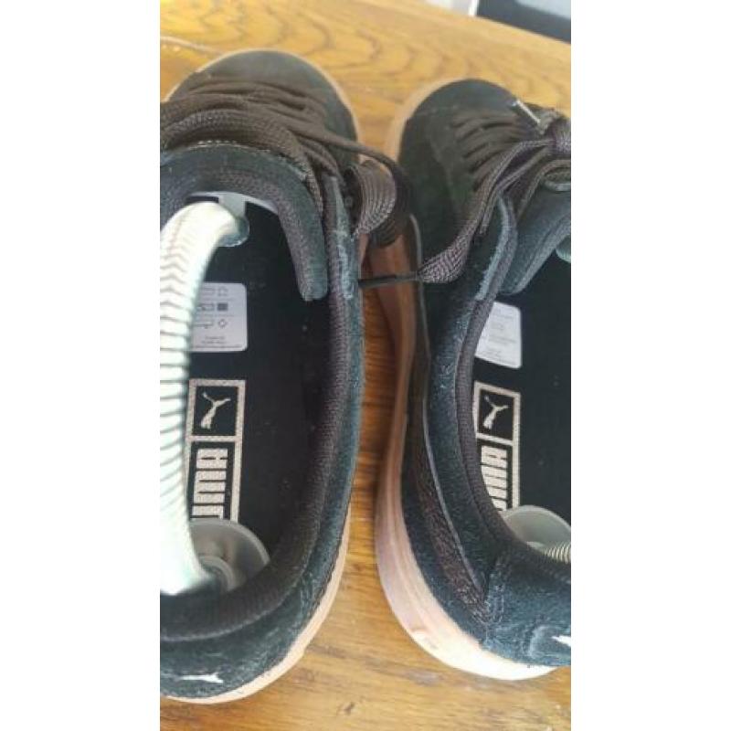Puma platform sneakers suède maat 36