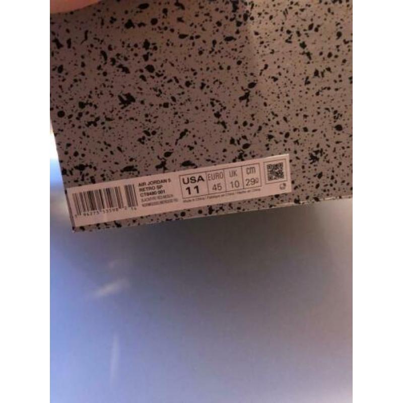 Air Jordan 5 off white Virgil Abloh 45