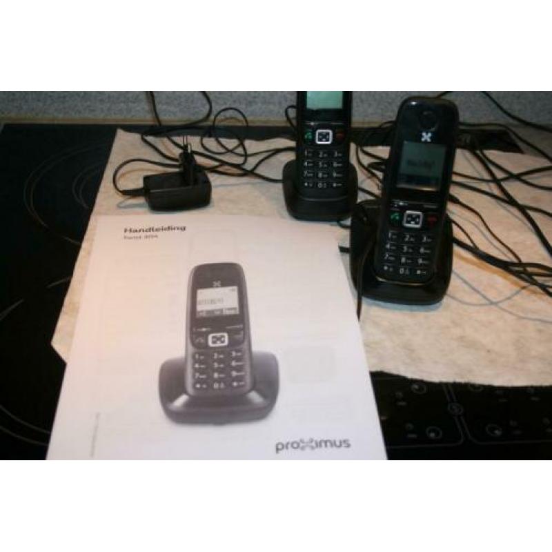 draadloze vaste telefoonset Proximus