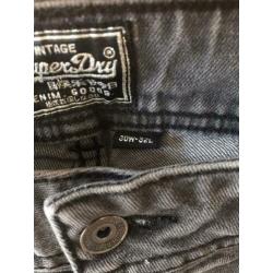 Superdry grijze jeans W30-L32