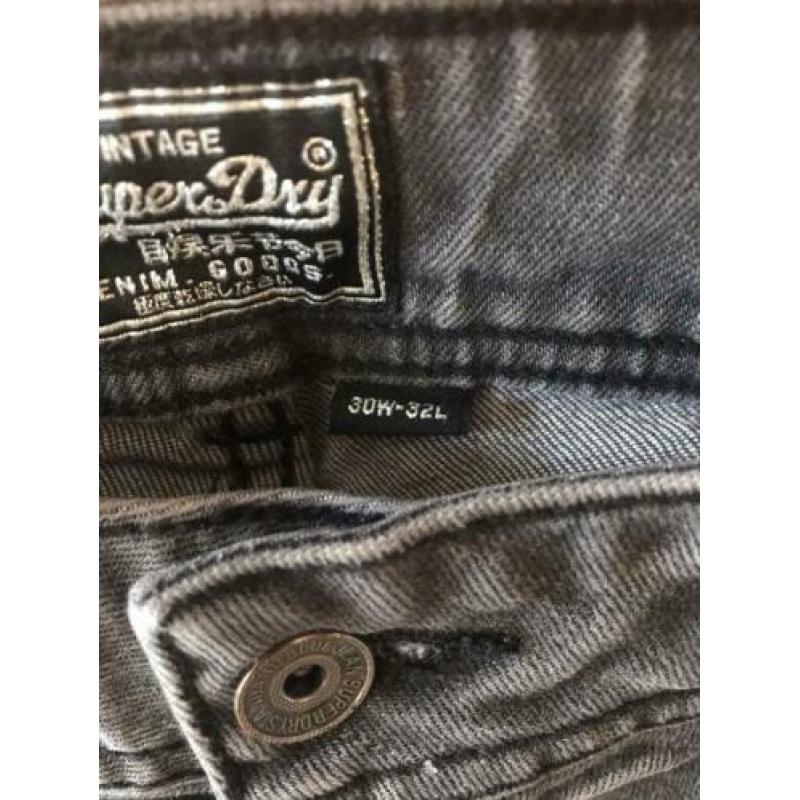 Superdry grijze jeans W30-L32