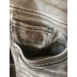 Superdry grijze jeans W30-L32
