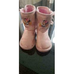 Roze disney laarsjes, maat: 26