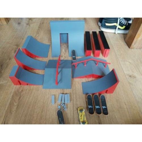 Tech Deck mini ramp en mini skateboards