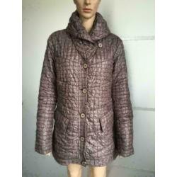 C498 Easy Comfort Maat M=38/40 jas winterjas bruin