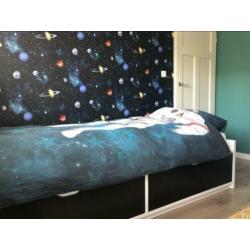 Bed met lades 90x200