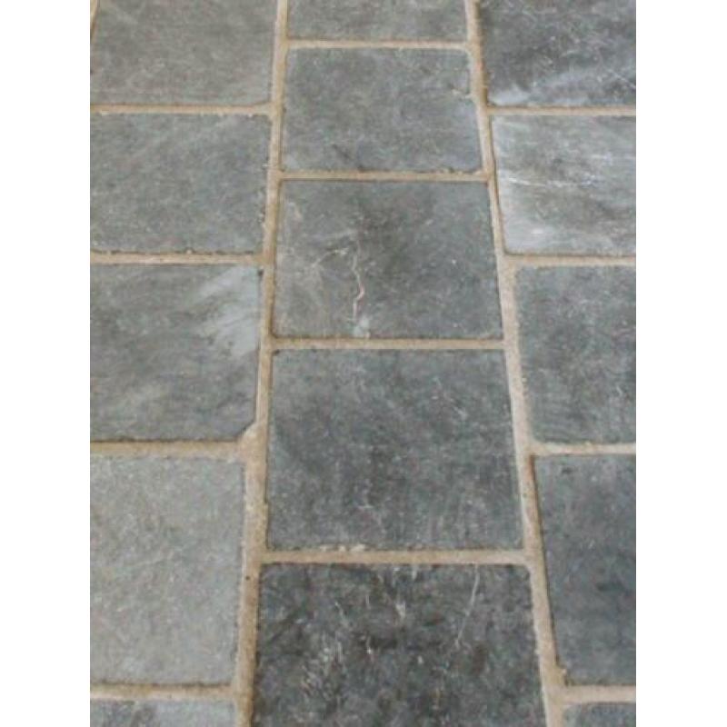 estrikken Vietnamees hardsteen getrommeld Rustiek 20x20 cm