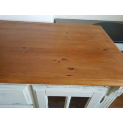grenen commode en ledikant stijl riviera maison