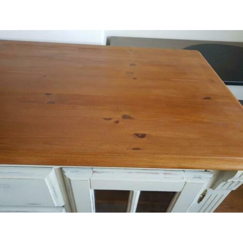 grenen commode en ledikant stijl riviera maison