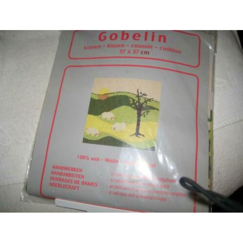 borduurpakket kussen, Koopje.