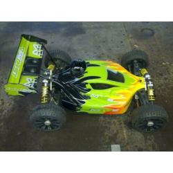 Ishima Buggy Rave bijna nieuwe GM bull 3.5cc motor 2.4Ghz