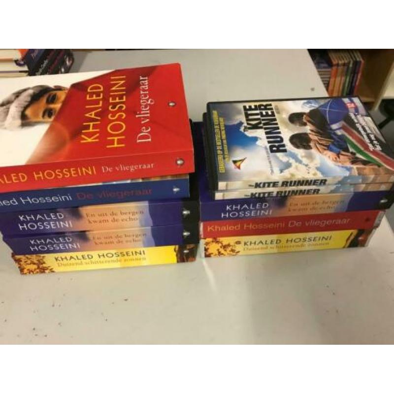 T.K. nog enkele Boeken Khaled Hosseini en een DVD