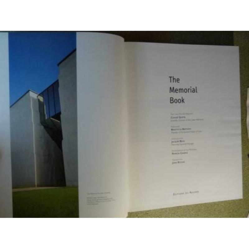 The memorial book Caen Claude Quetel