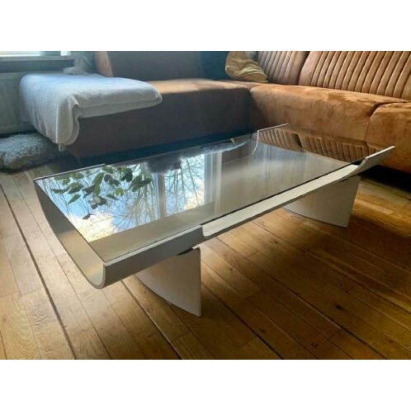 Space age coffee table plywood