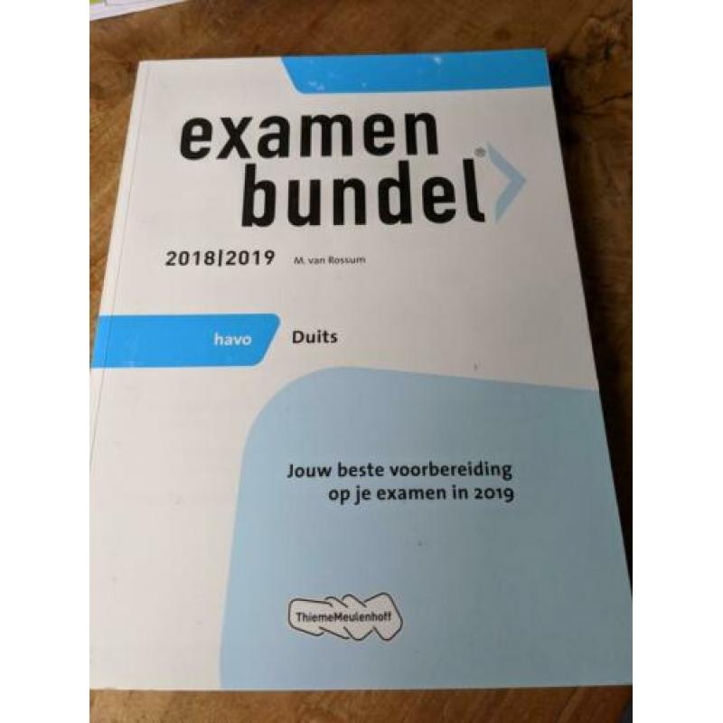 Examen bundels HAVO 2018/2019