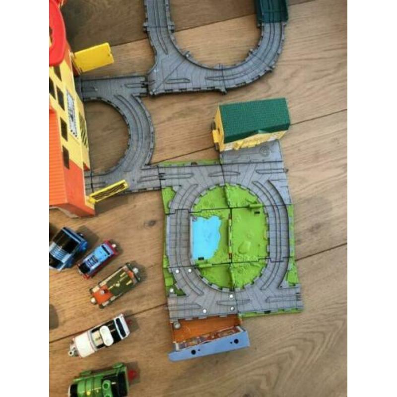 Thomas de trein train rails. En extra’s