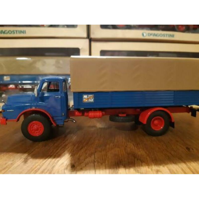 MAN bakwagen met huif schaal 1 :43 atlas deagostini