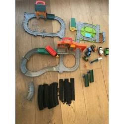 Thomas de trein train rails. En extra’s