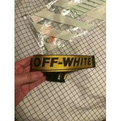 Off white belt