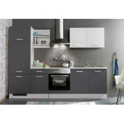 TOP DEAL! Keukenblok+Werkblad (ZONDER APPARATUUR) 270x200cm!