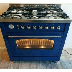 Aangeboden zeer mooie Boretti 5pits met grote hetelucht oven