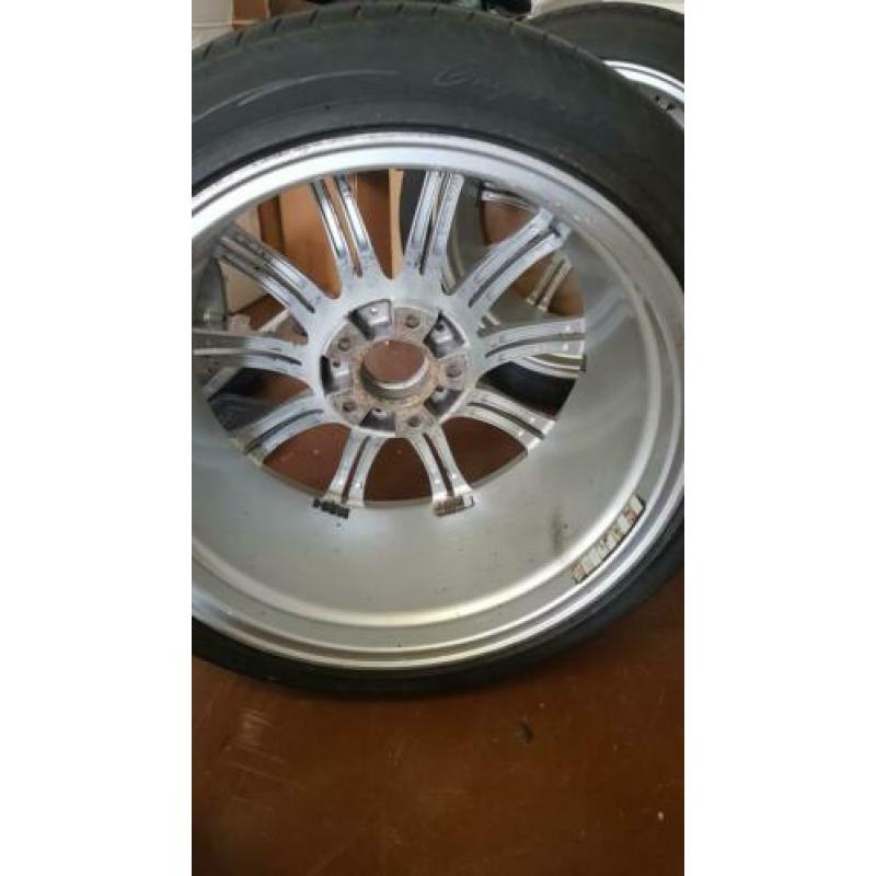 Bmw 18 inch style 220 TAM 5x120 Breedset met schade