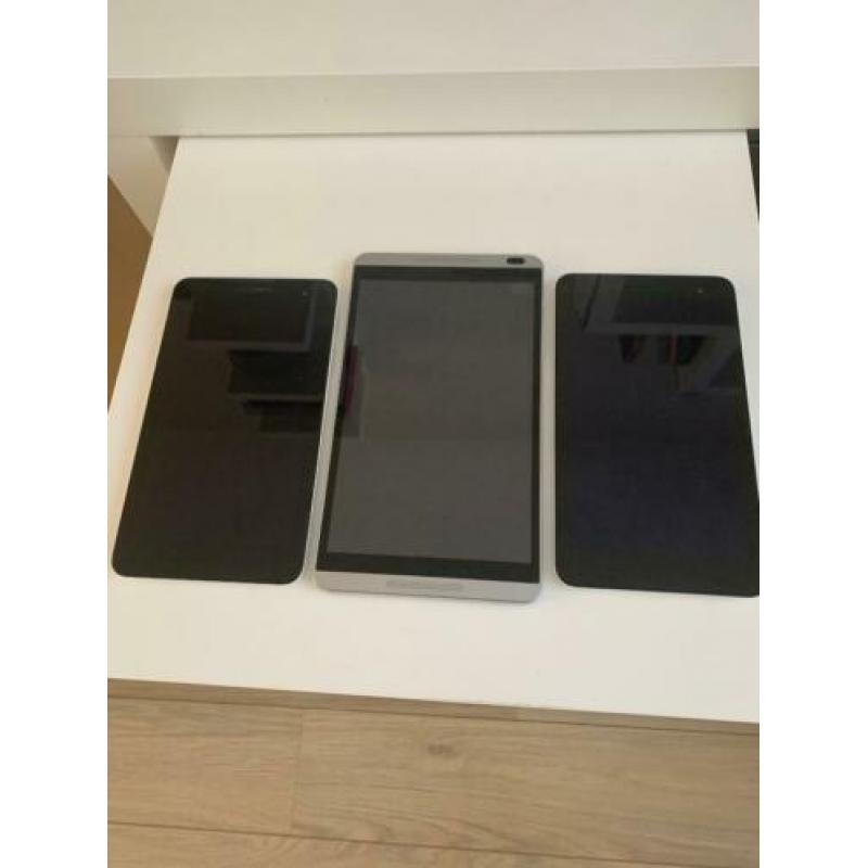 3 Huawei Mediapad/Tablet voor onderdelen of reparatie