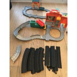 Thomas de trein train rails. En extra’s