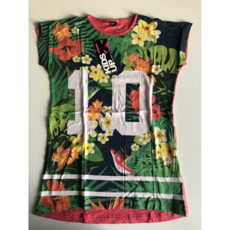 Kids up meisjes shirt maat 116/122 nieuw