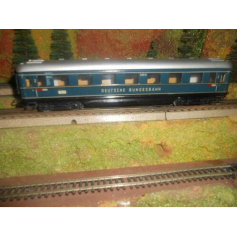 Marklin 346/6 Metalen rijtuig vd deutsche bundesbahn