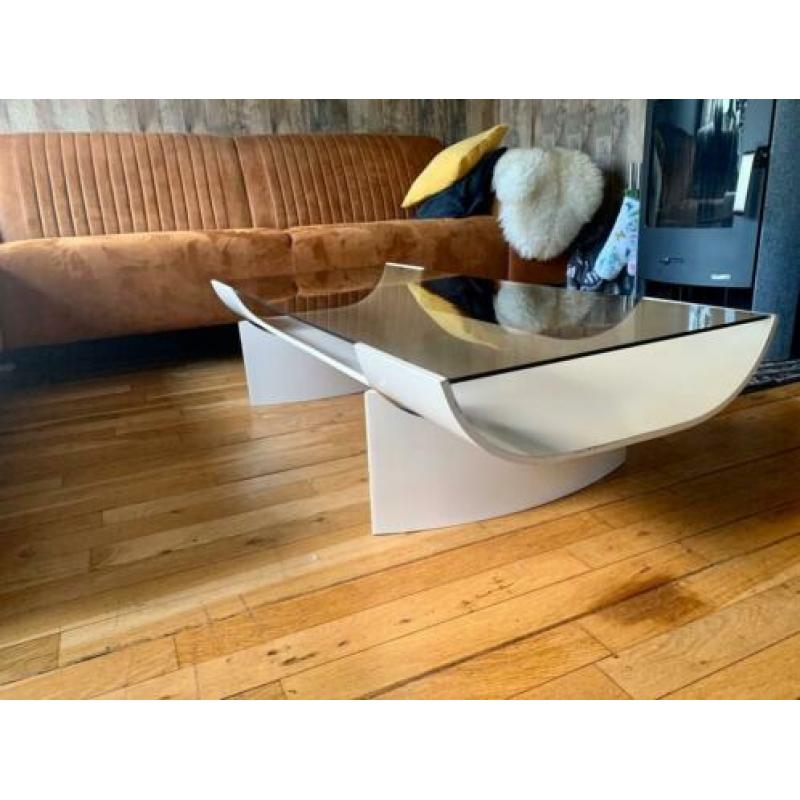Space age coffee table plywood
