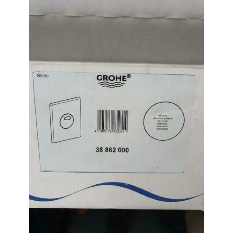 Grohe wc drukknop chroom