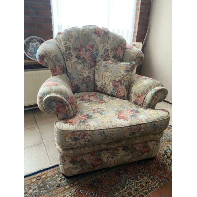 Mooi bankstel 3-2- + fauteuil