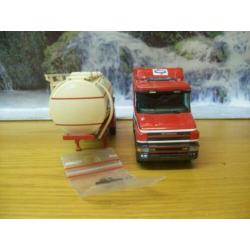 Tekno - Scania 124 L - Torpedo - P. v.d. Kooij - tanktrailer