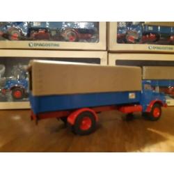 MAN bakwagen met huif schaal 1 :43 atlas deagostini