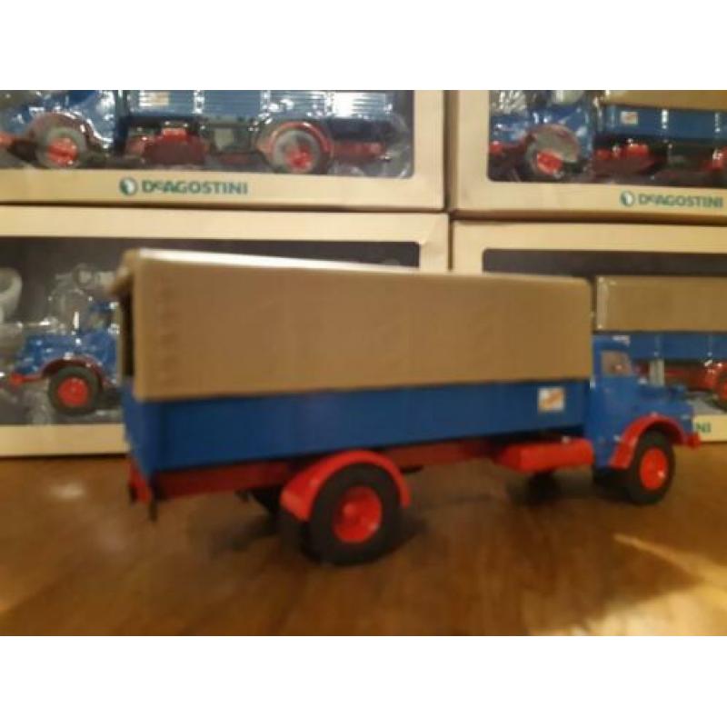 MAN bakwagen met huif schaal 1 :43 atlas deagostini