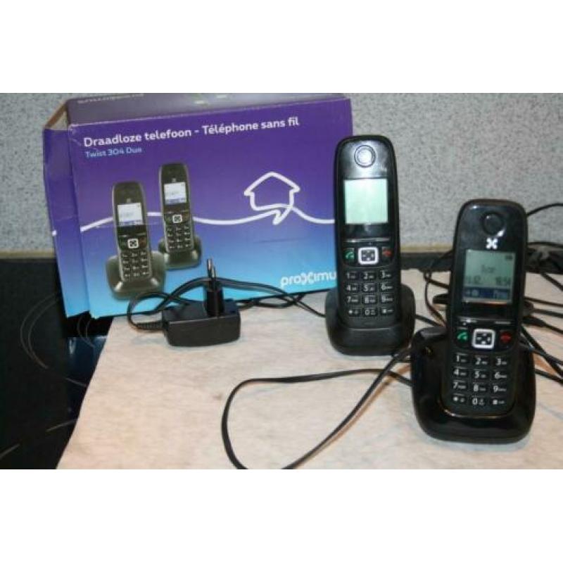 draadloze vaste telefoonset Proximus