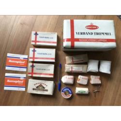 Brocades Verbandtrommel B met inhoud