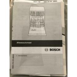 Bosch vaatwasmachine / afwasautomaat