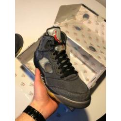Air Jordan 5 off white Virgil Abloh 45