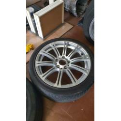 Bmw 18 inch style 220 TAM 5x120 Breedset met schade