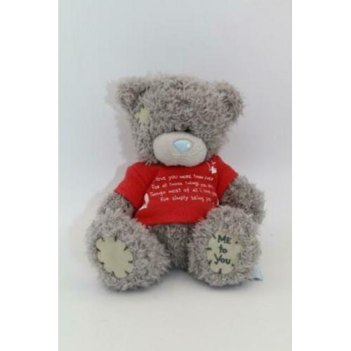 Me to you beertje rood t-shirt tekst liefde cadeautip