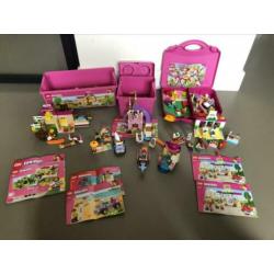 Lego juniors boerderij, kasteel, ariel, winkel, strand, huis