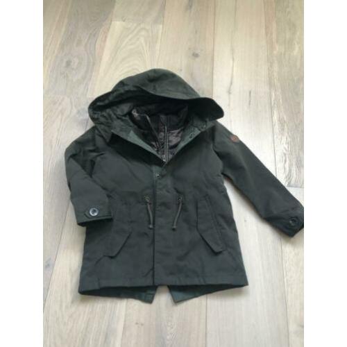 Mooi d groen parka zomerjas mt 116