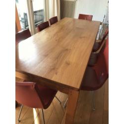Eikenhouten tafel te koop